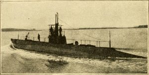submarine around the time of World War One