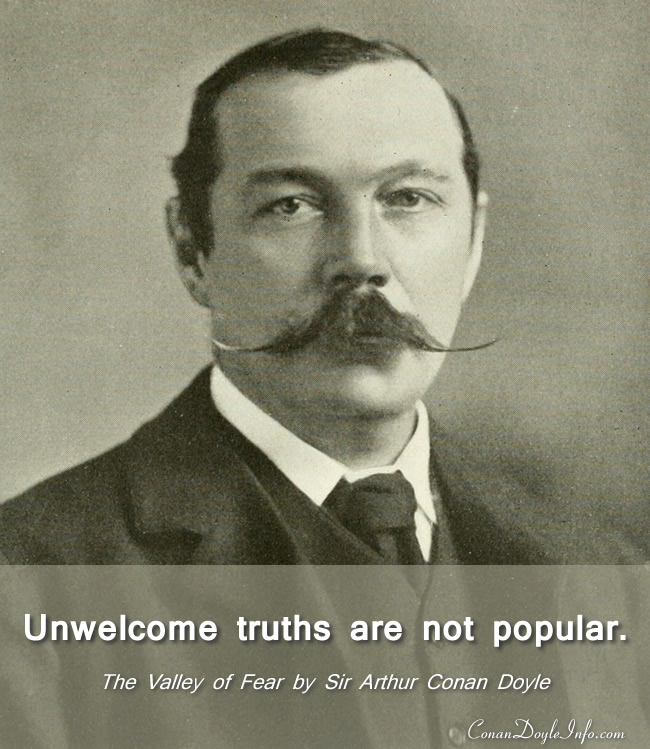 The Valley of Fear Quotes by Sir Arthur Conan Doyle