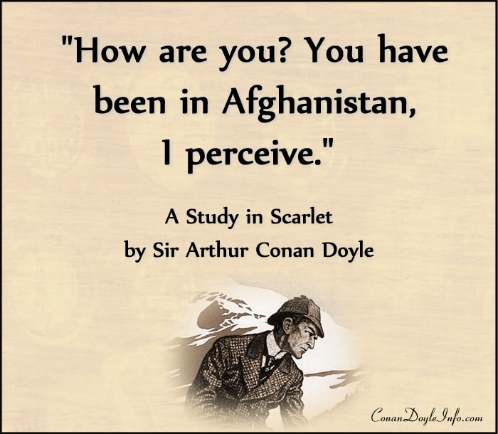 A Study in Scarlet Quotes by Sir Arthur Conan Doyle