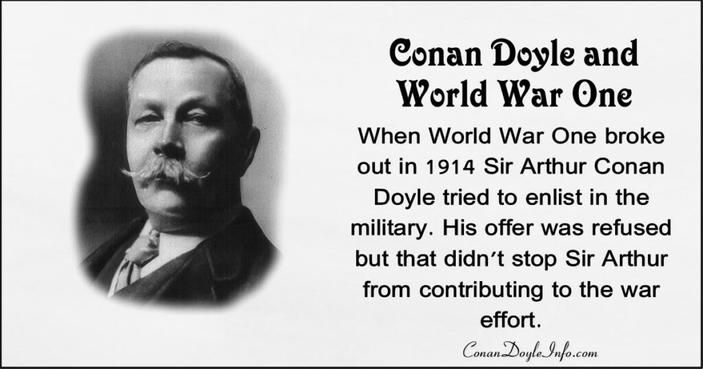 Conan Doyle and WWI
