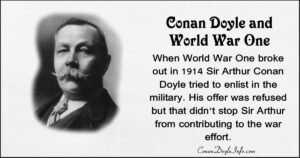 Conan Doyle and World War One