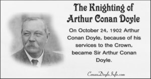 The Knighting of Arthur Conan Doyle